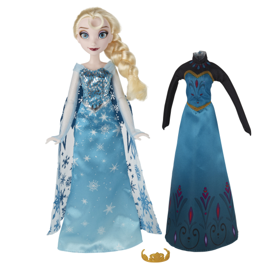 Frozen panenka s náhradními šaty                    