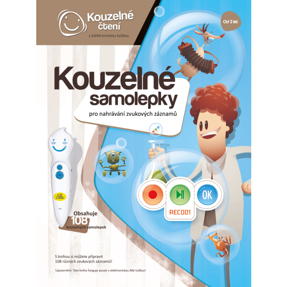 Kouzelné samolepky 108 ks