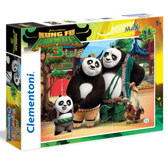 Puzzle Maxi Kung Fu Panda 3 24 dílků                    