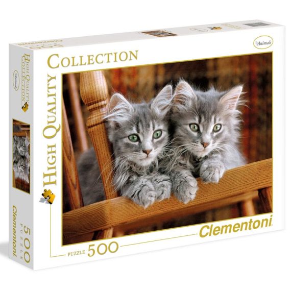 Puzzle 500 dílků Koťata                    