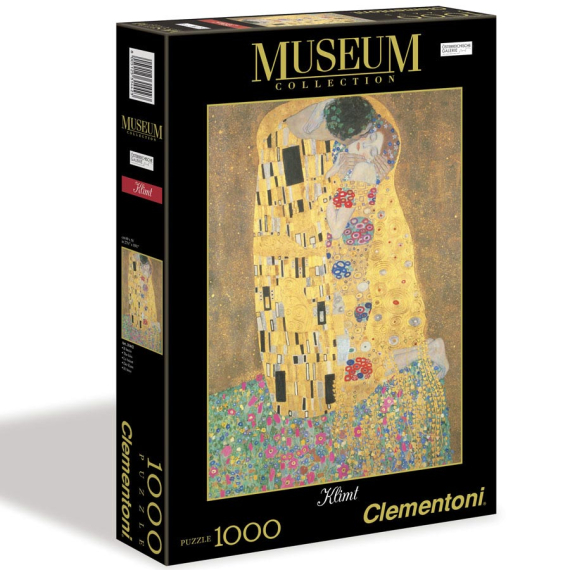 Puzzle Museum 1000 dílků Klimt - Polibek                    