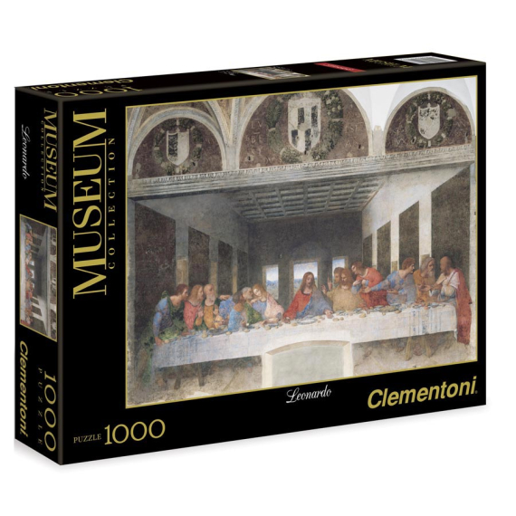 Puzzle Museum 1000 dílků Leonardo de Vinci - Poslední večeře                    