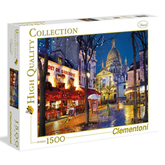 Puzzle 1500 dílků Paříž - Montmartre                    