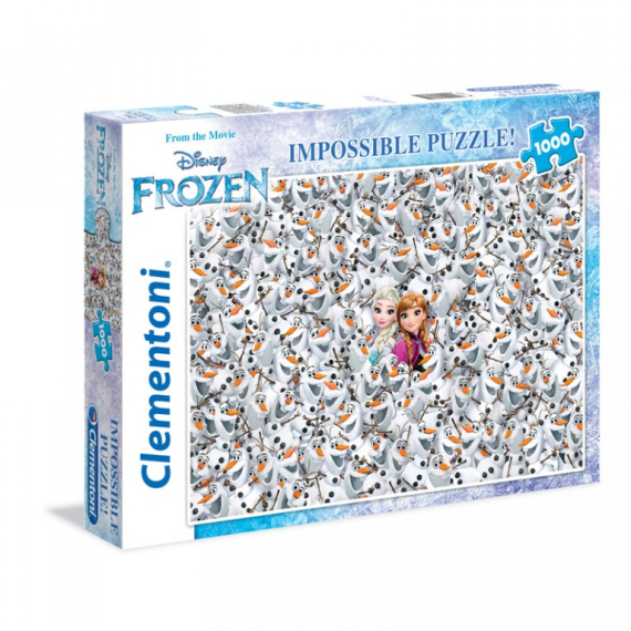 Puzzle Impossible 1000 dílků Ledové království-Ledové Králov                    
