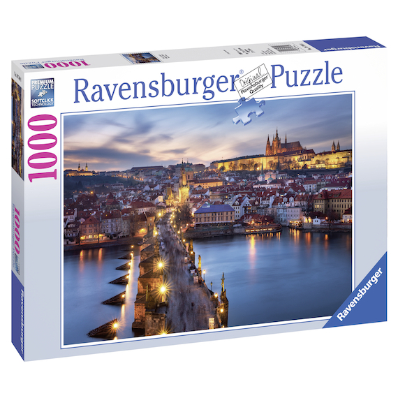 Puzzle Praha v noci 1000 dílků                    
