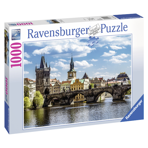 Puzzle Praha: Pohled na Karlův most 1000 dílků                    