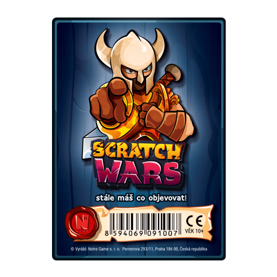 E-shop Scratch Wars - Karta Hrdiny