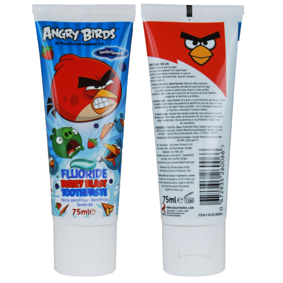 Zubní pasta Angry Birds 75 ml                    