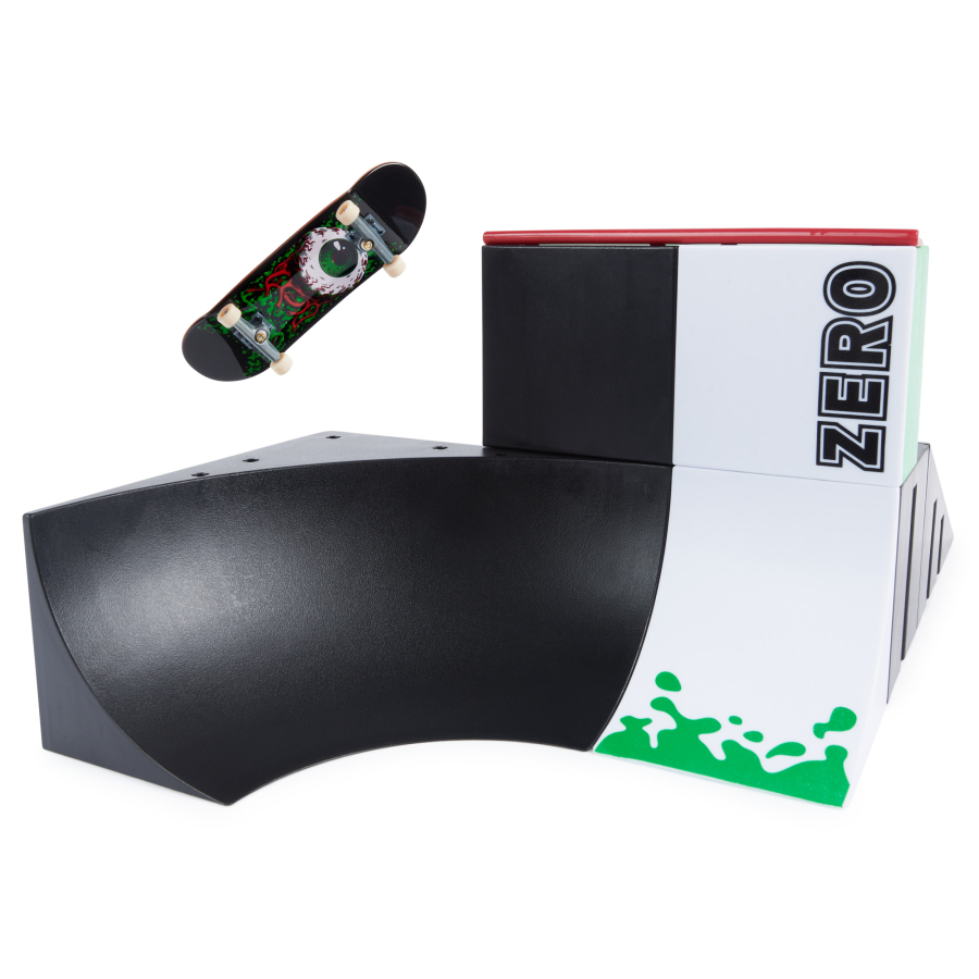 Tech Deck - Starter Set X-Connect - Speed Wave - Skate Park + 1 finger skate - À construire et Tech Deck - Starter Set X-Connect - Speed Wave - Skate Park + 1 finger skate - À construire et