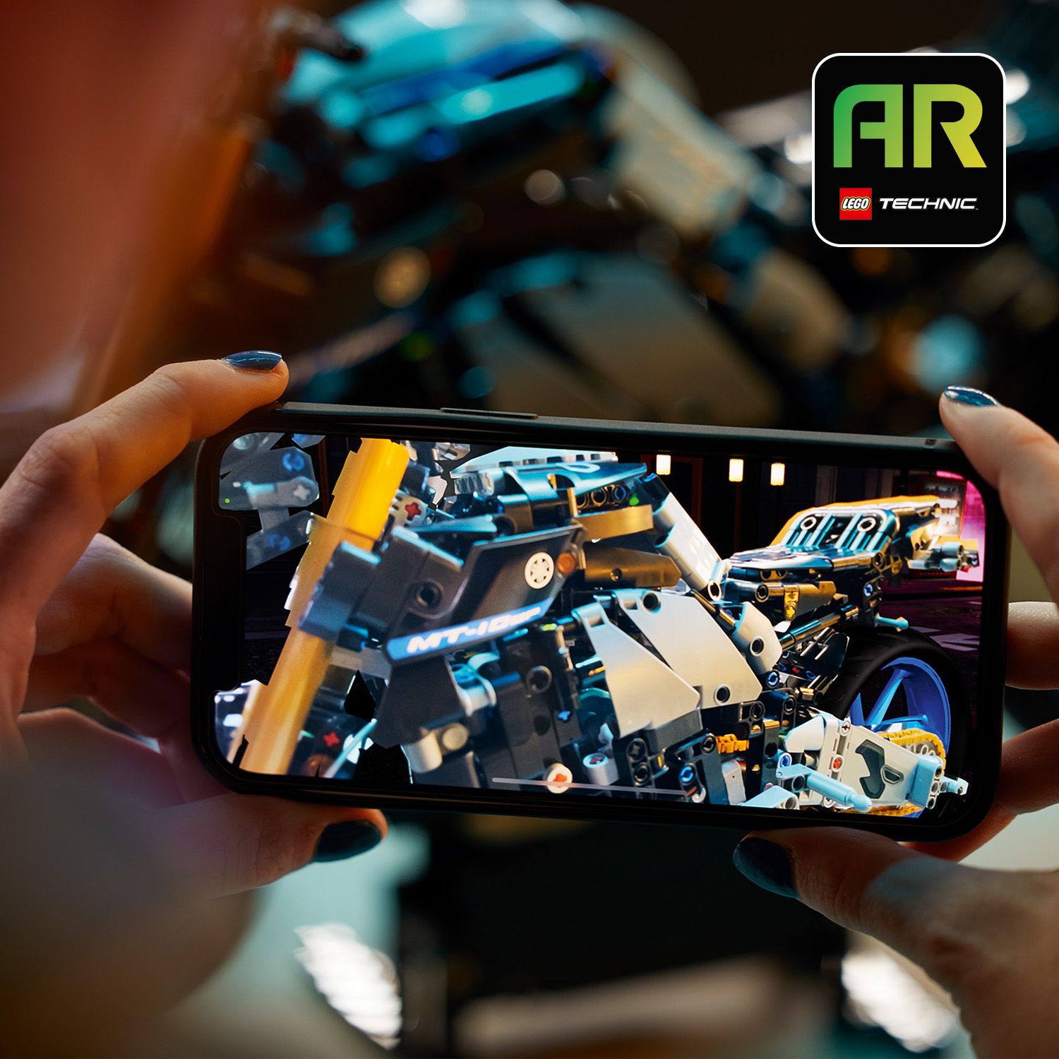 Aplikace s&nbsp;rozšířenou realitou LEGO® Technic