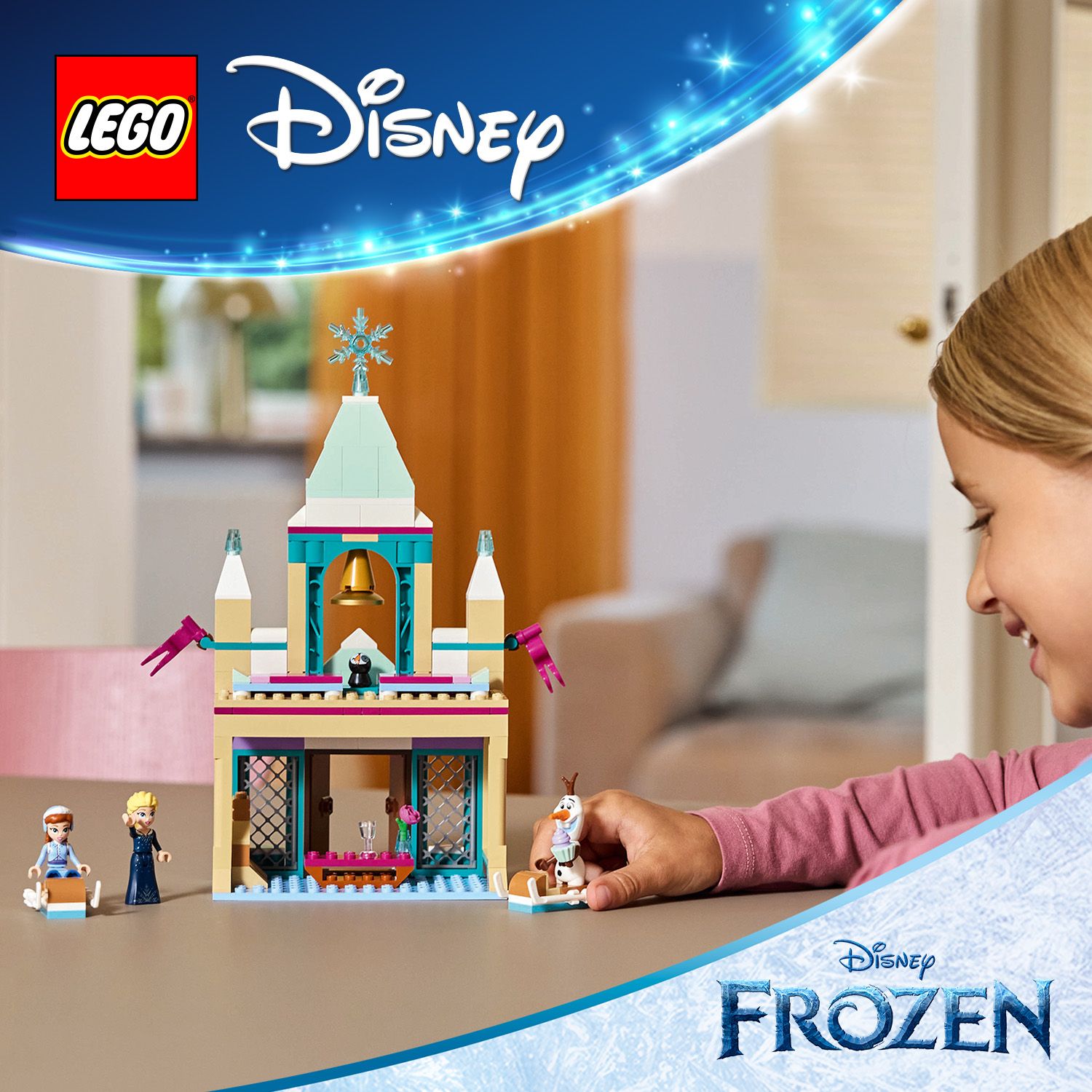 Zábavný hrad z Disneyho Ledového království