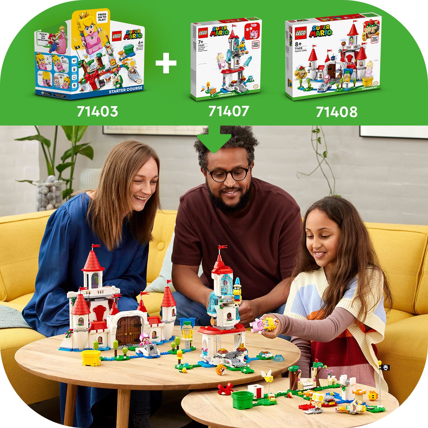 Kombinujte s dalšími sety LEGO® Super Mario™