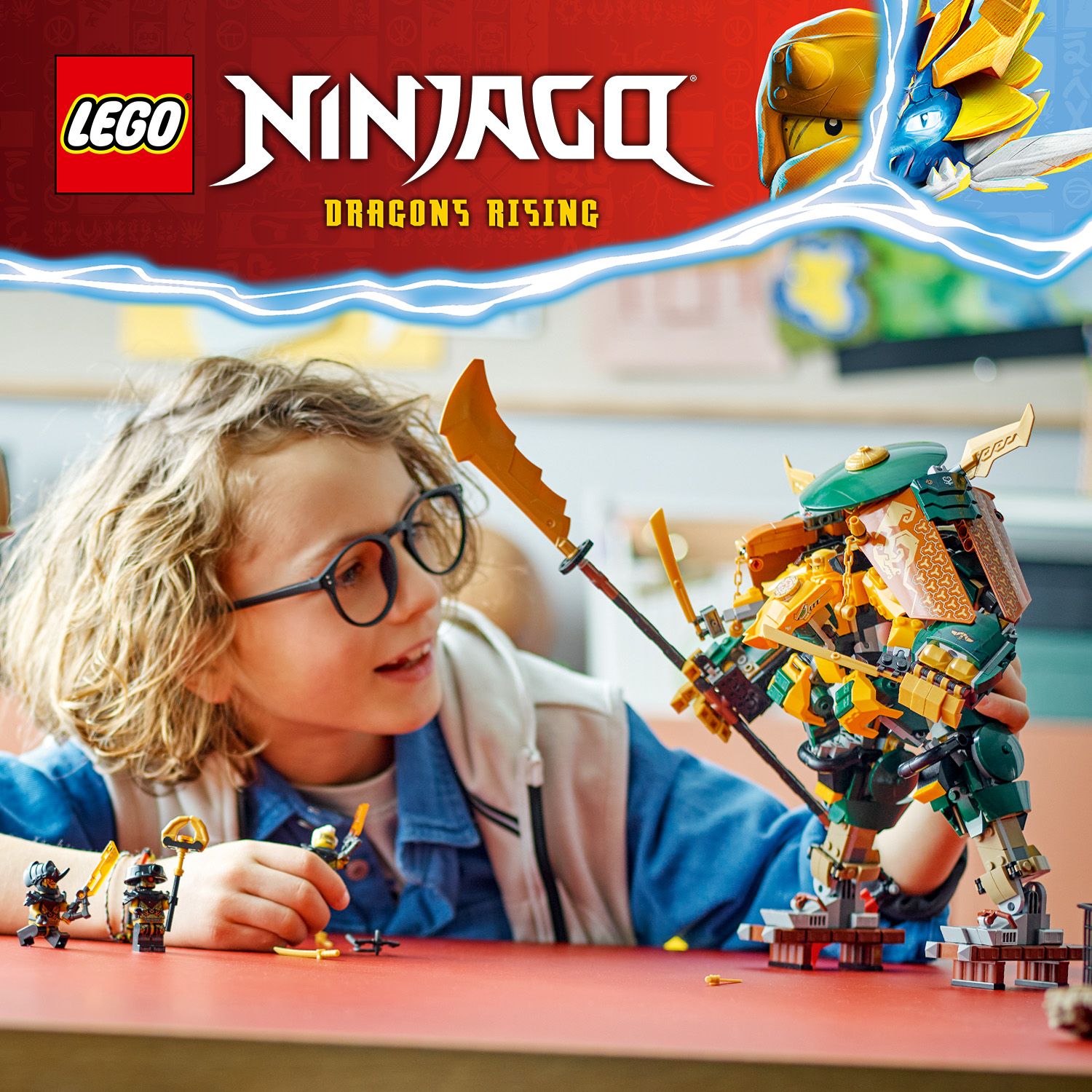Zcela nová stavebnice NINJAGO® s&nbsp;robotem