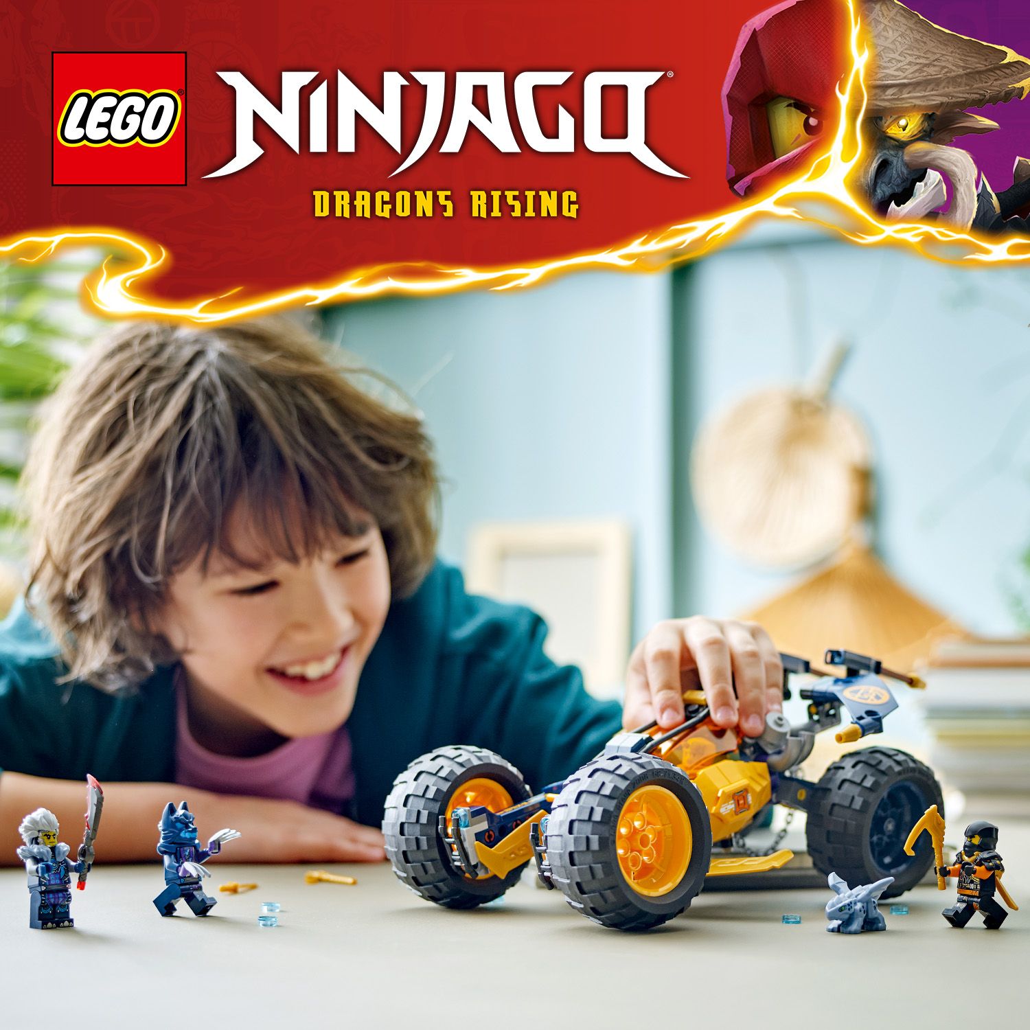 Akční stavebnice s&nbsp;vozem LEGO® NINJAGO®