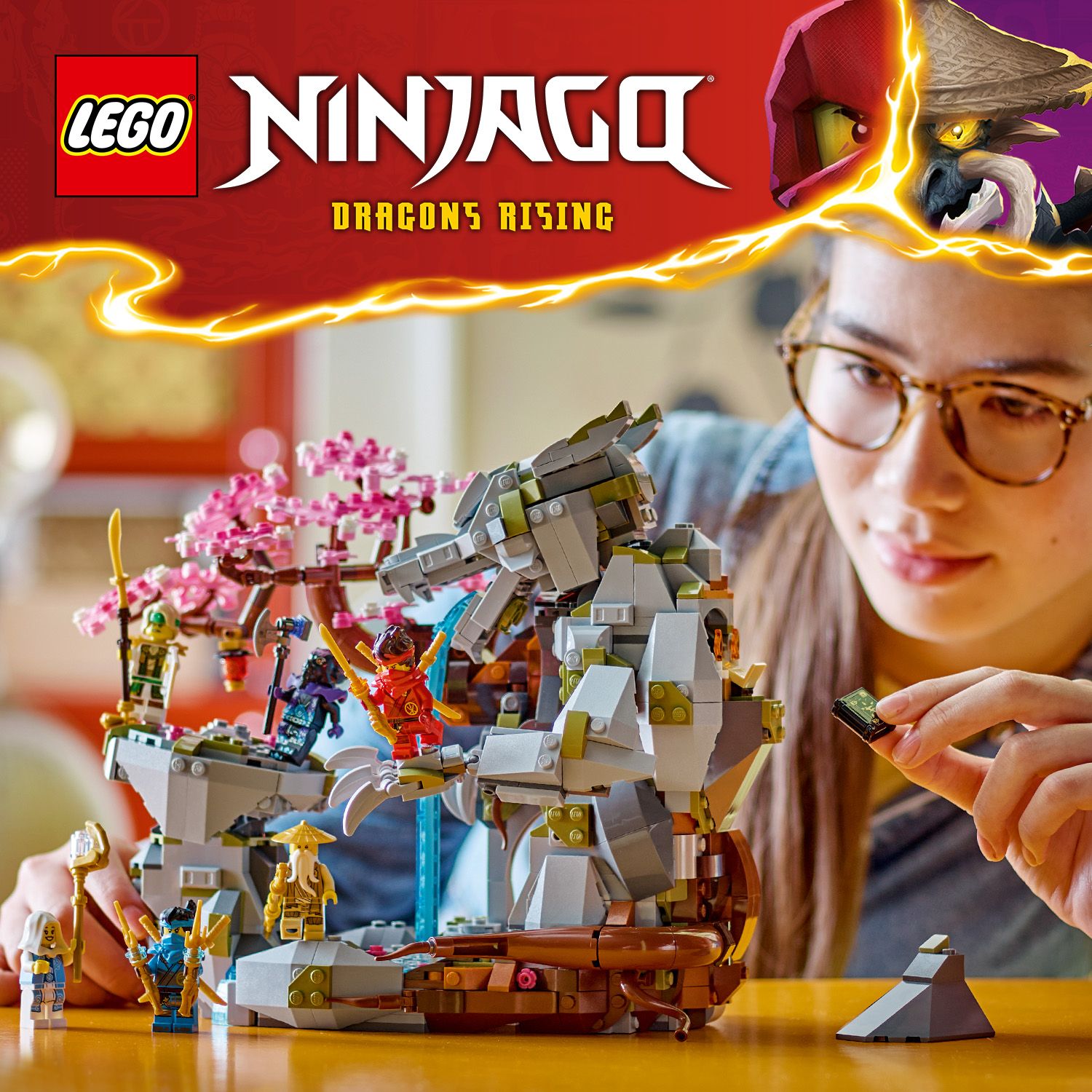 Fantastický model LEGO® NINJAGO® s&nbsp;drakem