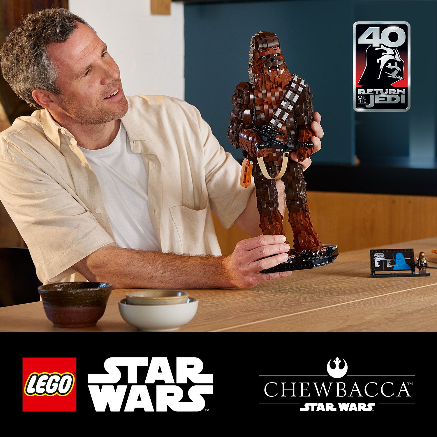 Sběratelský model Chewbaccy na&nbsp;výstavku
