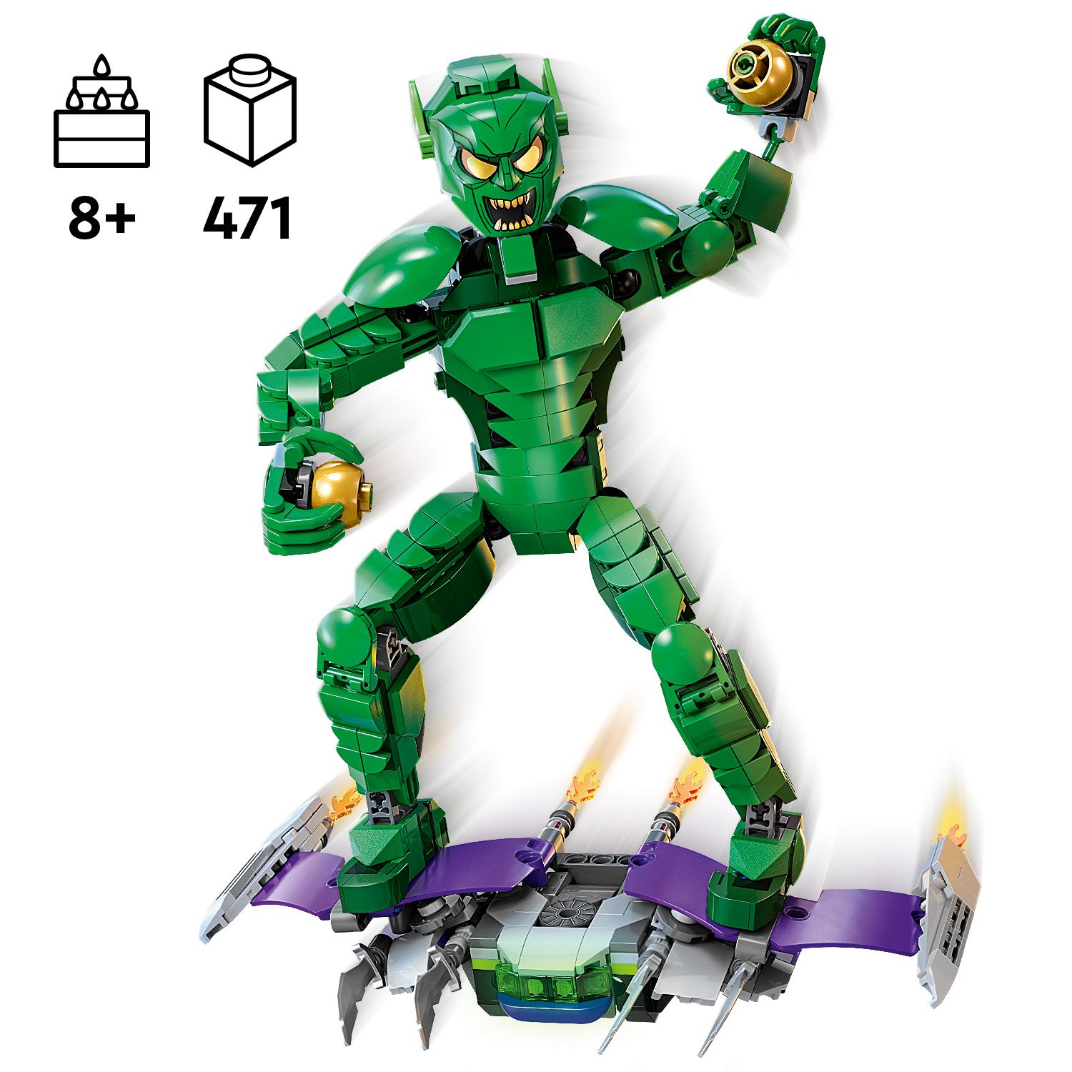 Dynamická akce s postavou Zelený Goblin