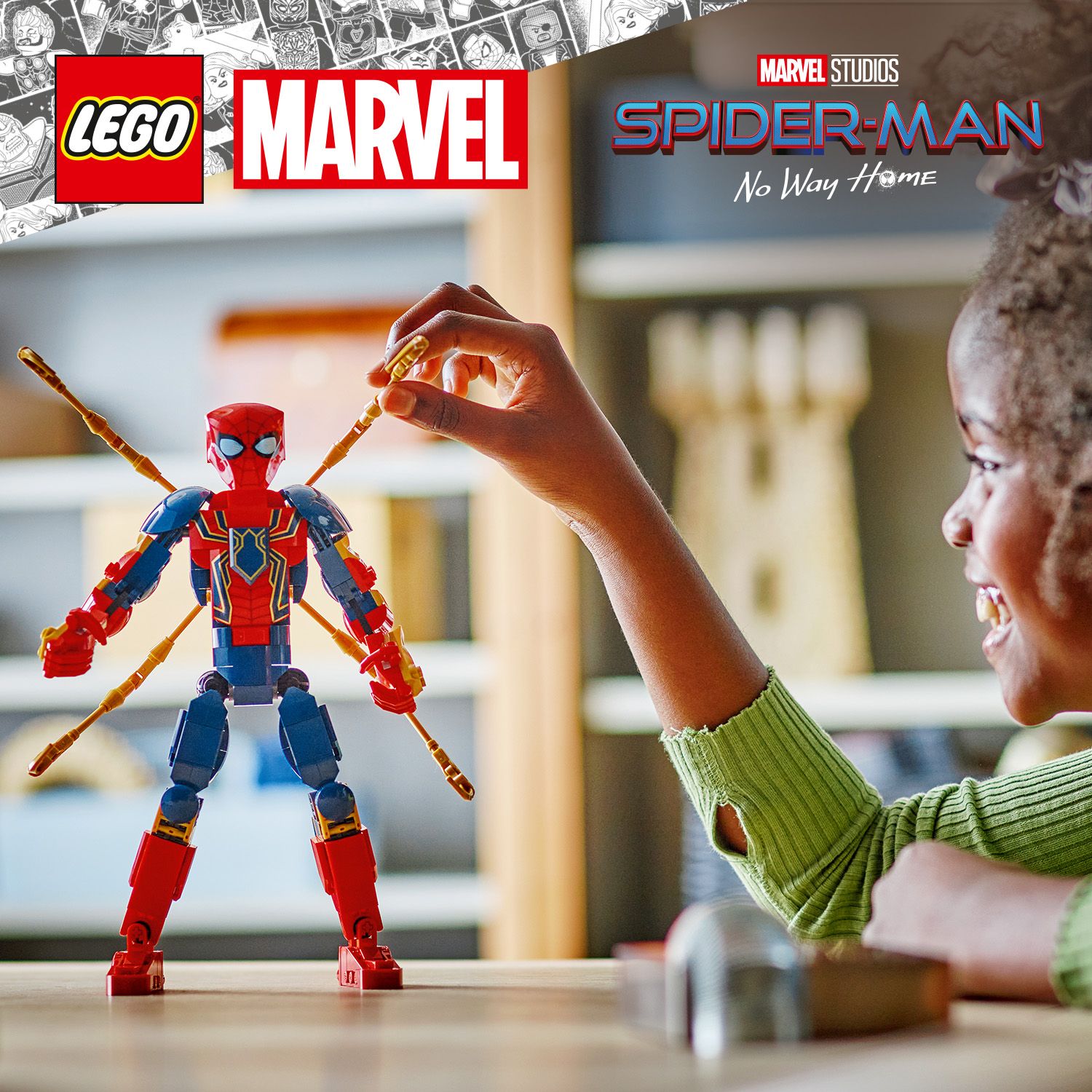 Polohovatelná figurka Iron Spider-Mana