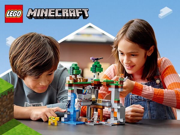 Děti si vytvoří vlastní vzrušující svět Minecraft™