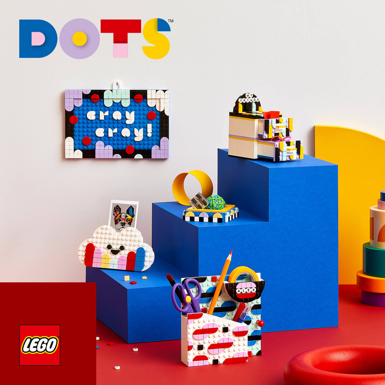 Dokonalá sada LEGO® DOTS pro malé kreativce
