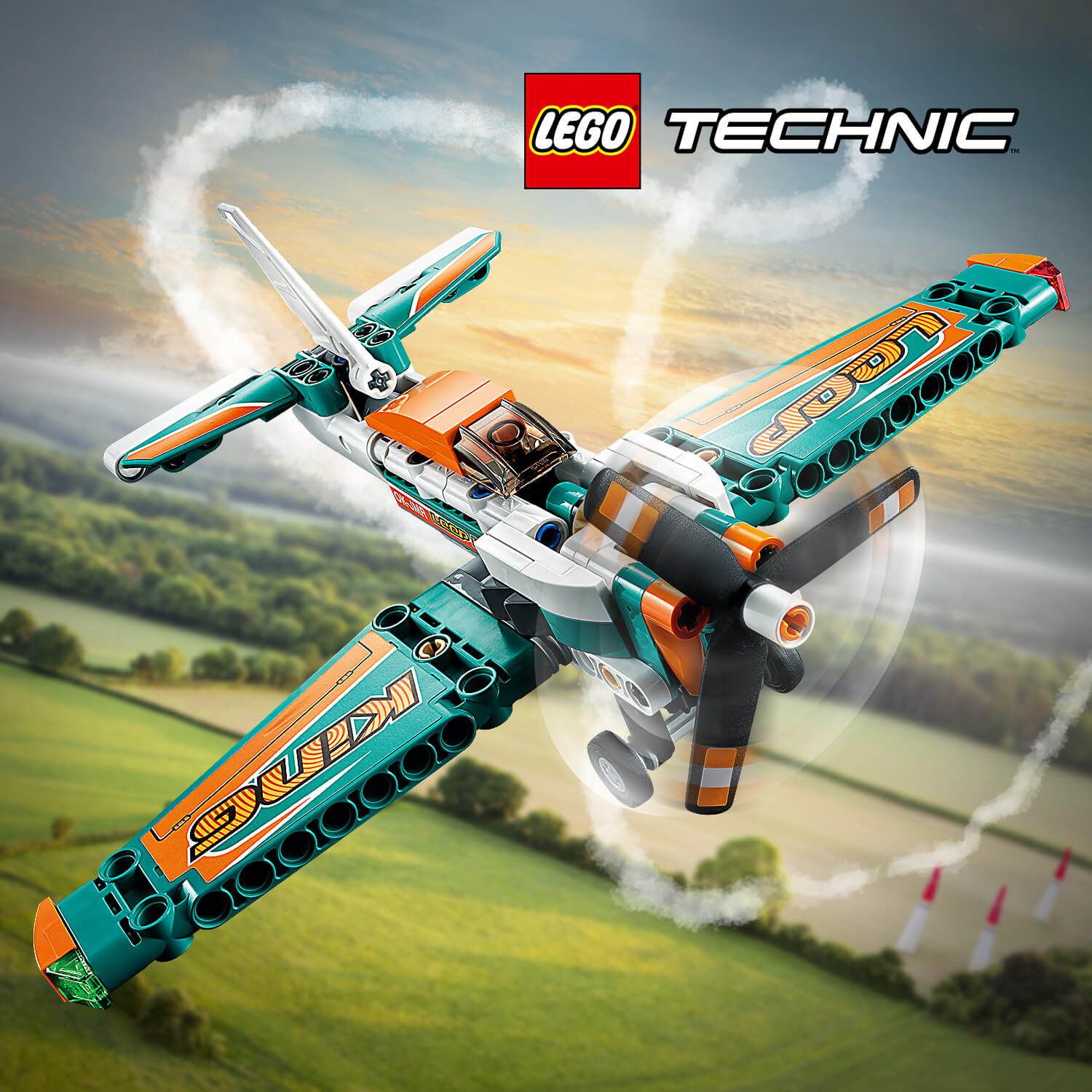 Závodní letadlo od LEGO® Technic