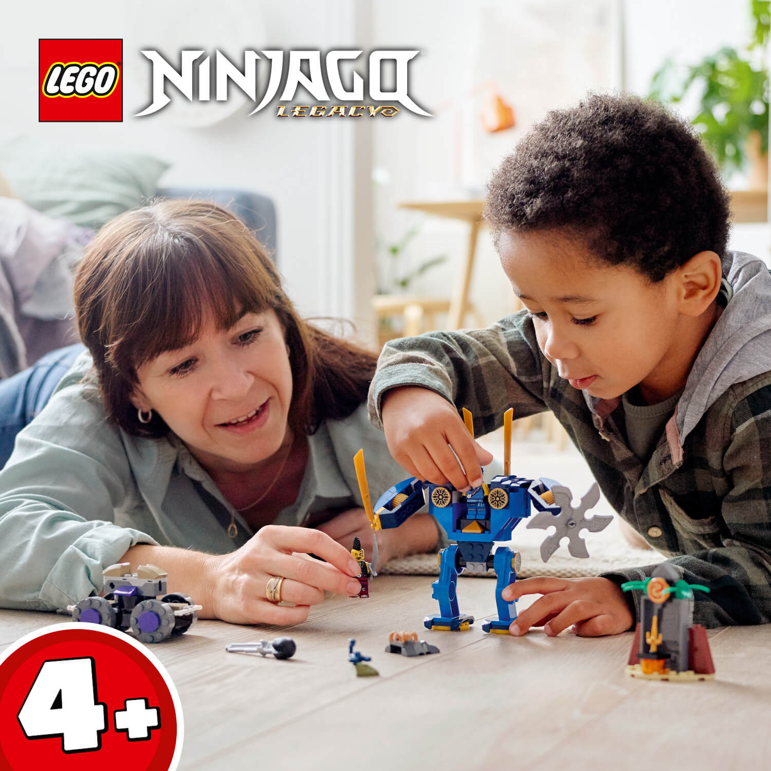 NINJAGO® stavebnice s robotem a vozidlem