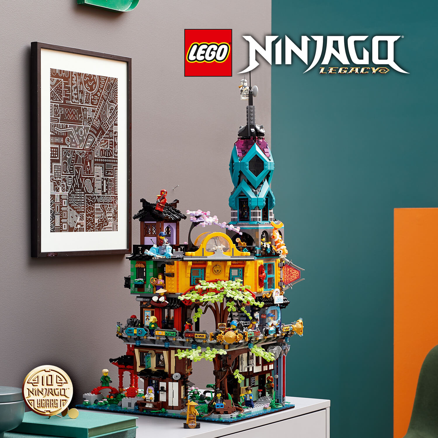 Stavebnice s modelem věže LEGO® NINJAGO®