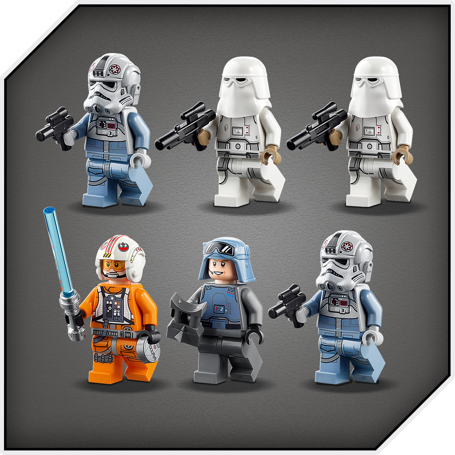 6 LEGO® minifigurek