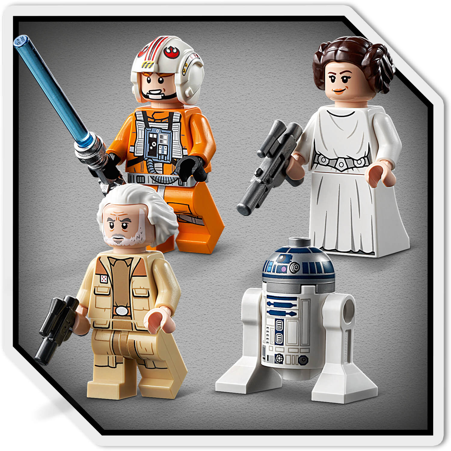 4 kultovní postavy LEGO® Star Wars™