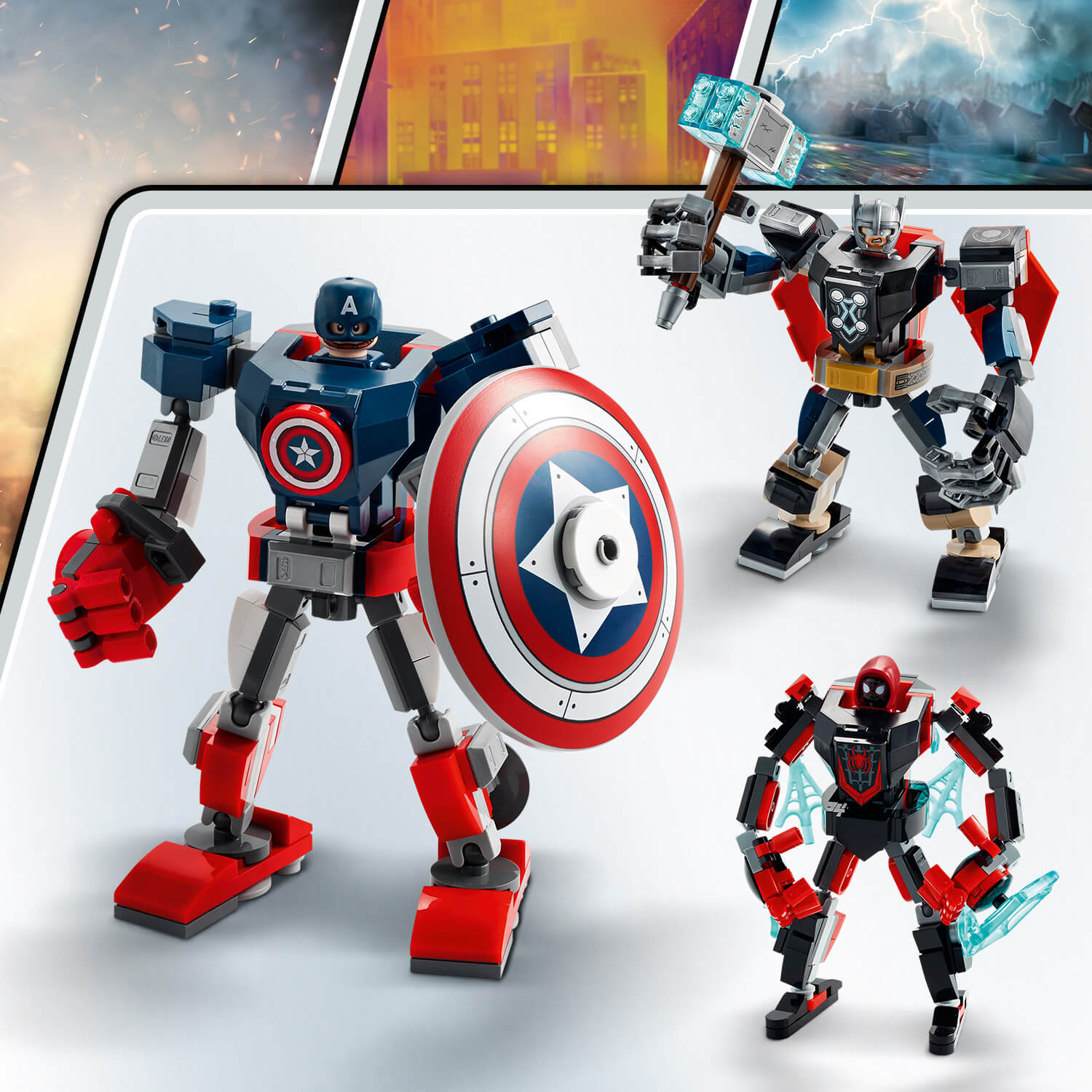 Sběratelská edice robotů z řady LEGO® Marvel