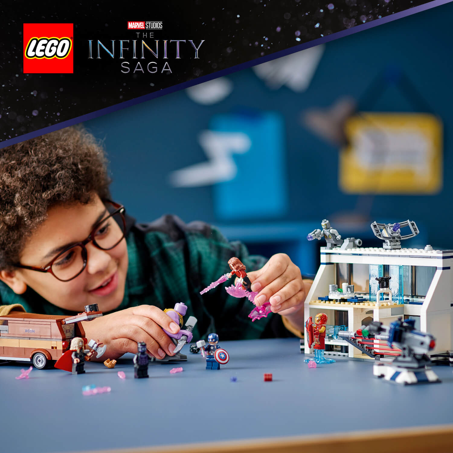LEGO® Marvel akce na základně Avengerů